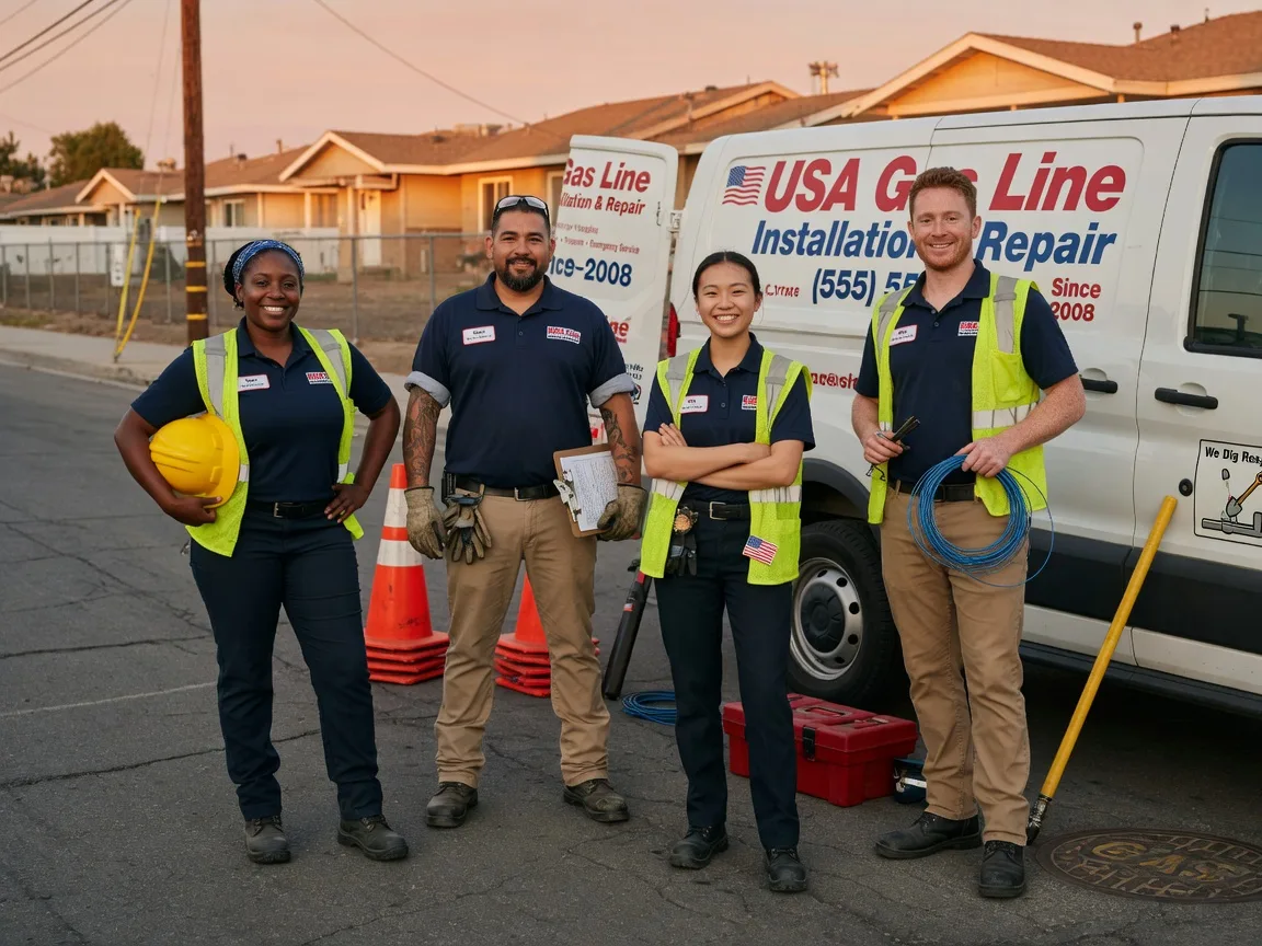 Gas Line Installation company in Penelope, TX